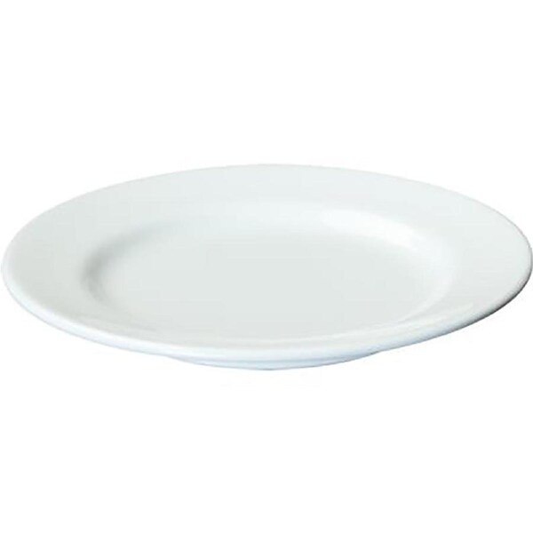 Patra by Nikko Nova Rim Shape Round Plate - 165mm, Box of 6