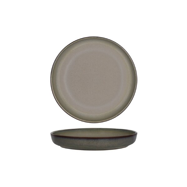 Tablekraft Artistica Canvas Round Deep Plate - 240mm, Box of 6