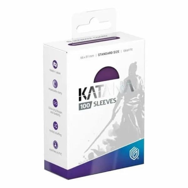 Ultimate Guard Katana - Standard Size Sleeves - Iris Bloom (100)
