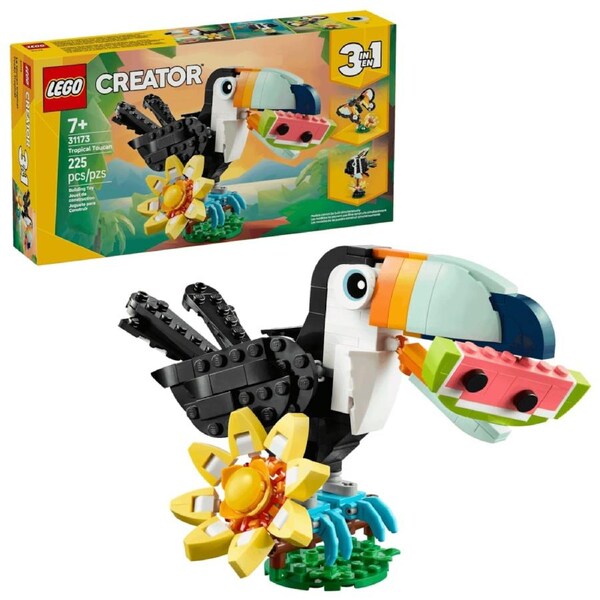 LEGO 31173 Wild Animals: Tropical Toucan - Creator 3-in-1