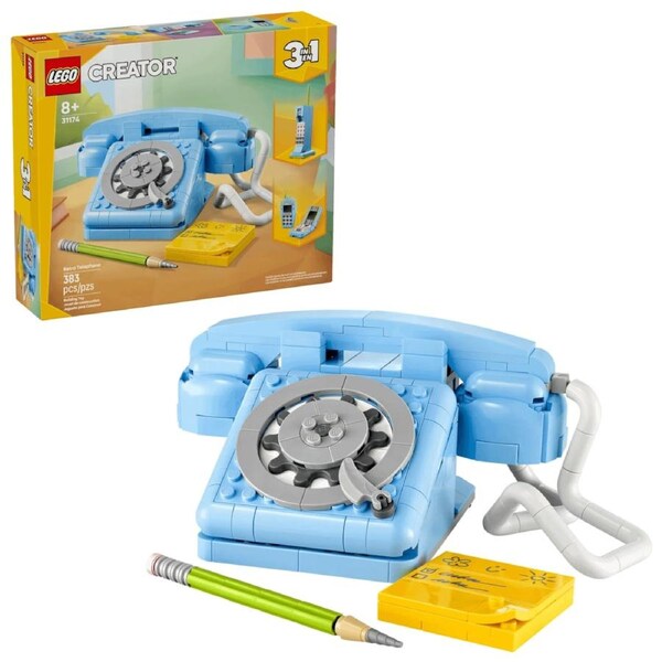 LEGO 31174 Retro Telephone - Creator 3-in-1