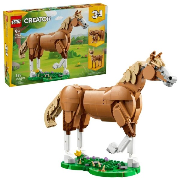 LEGO 31166 Beautiful Horse - Creator 3-in-1