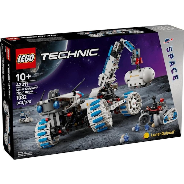 LEGO 42211 Lunar Outpost(R) Moon Rover Space Vehicle - Technic