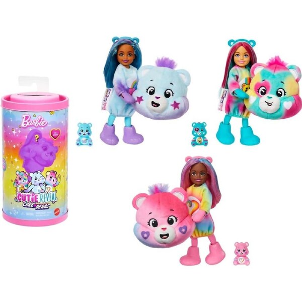 Barbie - Cutie Reveal Care Bears Chelsea Blind Box Series 2 - Mattel