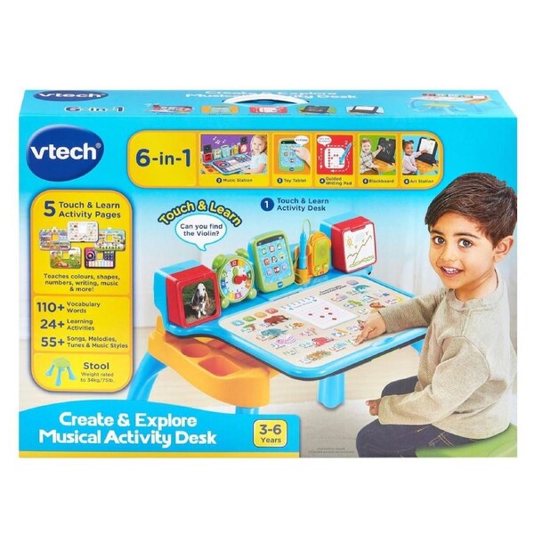 VTech Create and Explore Musical Activity Desk