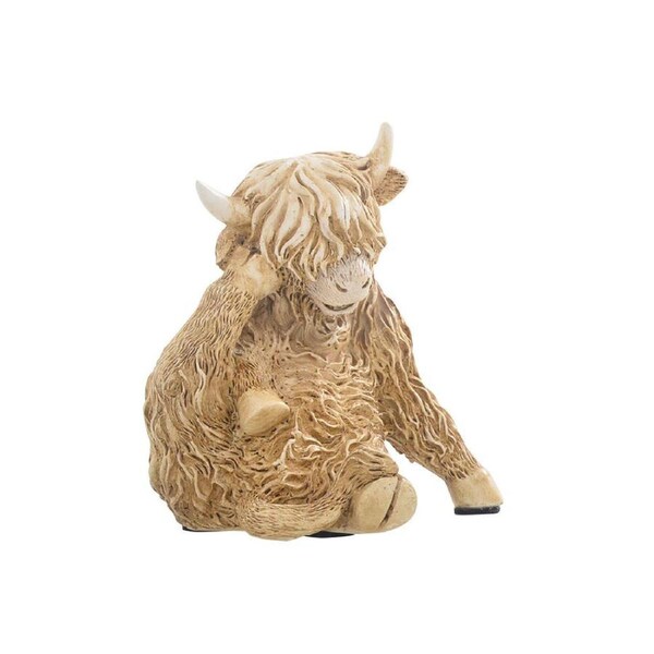 Gibson Gifts Highland Cow Figurine 14cm Hear, 26623
