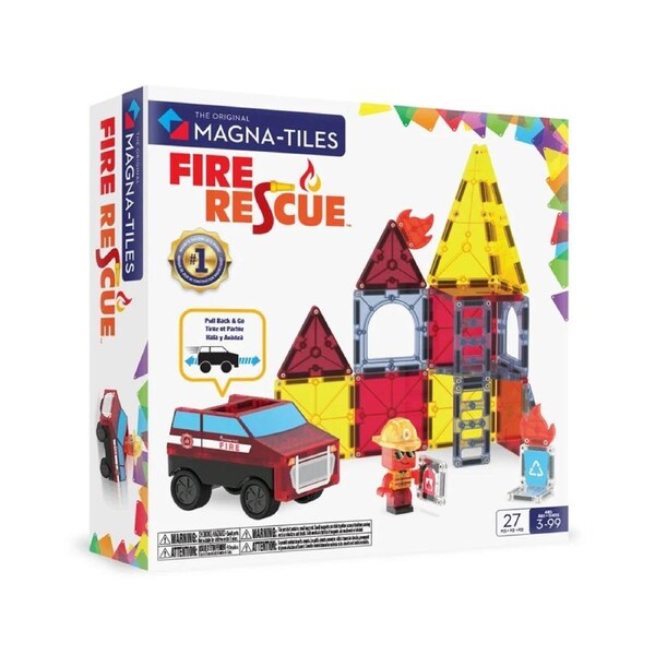 Magna Tiles - Fire Rescue 27 Piece