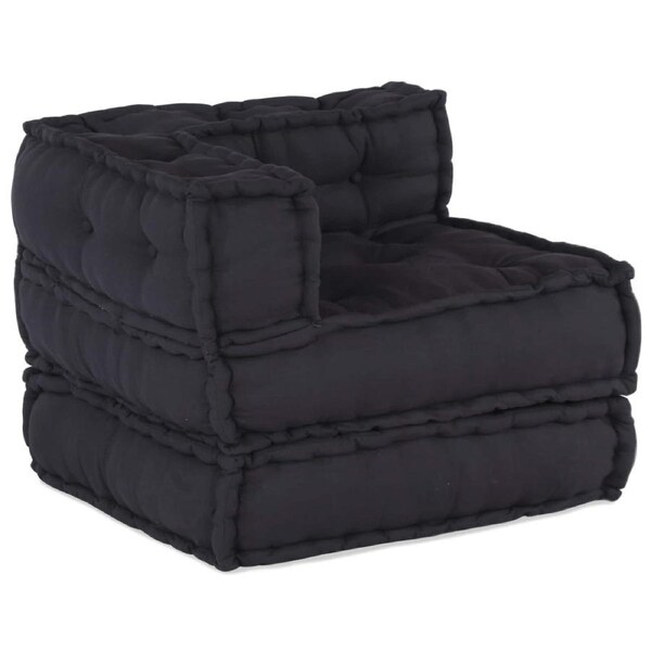 Modular Sofa 4 pcs Anthracite Fabric vidaXL