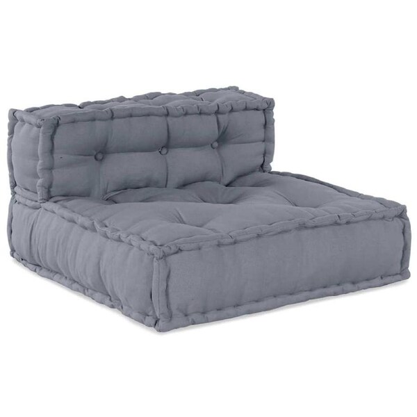 Modular Sofa 4 pcs Grey Fabric vidaXL