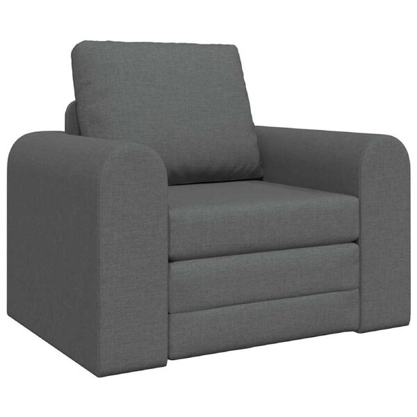 Sofa Bed Dark Grey 98 x 71 x 83 cm Fabric vidaXL