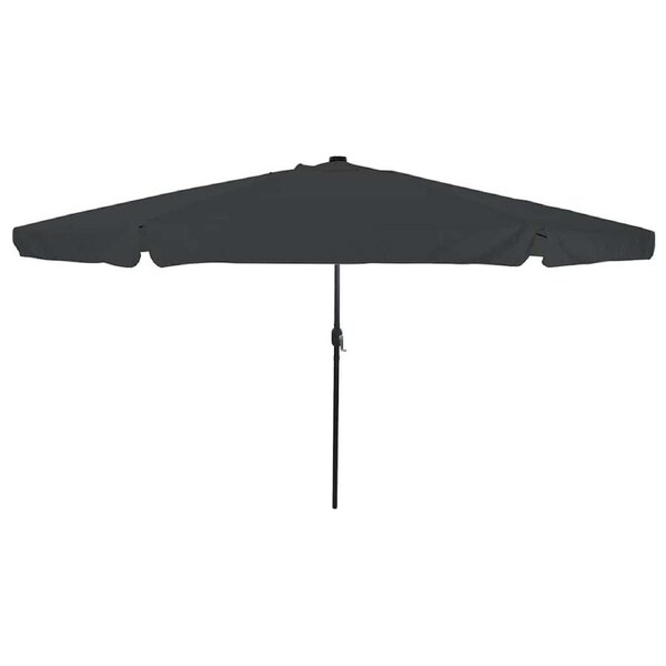 Garden Parasol Anthracite 395 x 395 x 245 cm Polyester vidaXL