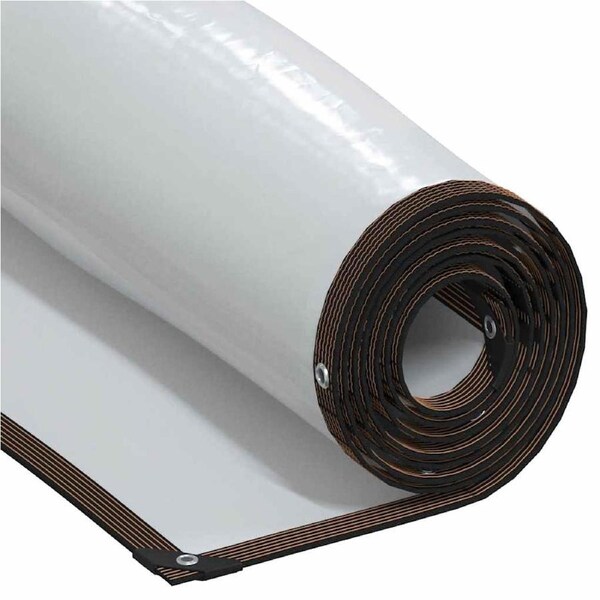 Clear Tarpaulin with Eyelets 3x4 m Polyethylene vidaXL