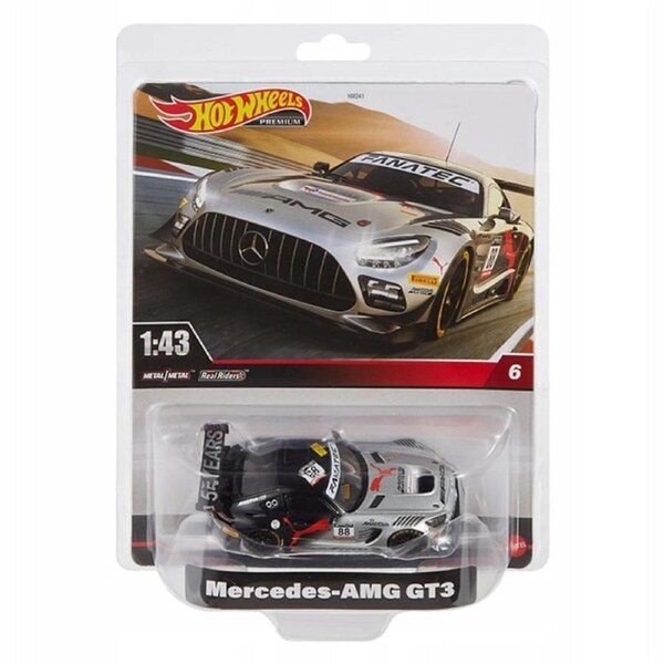 Hot Wheels Premium Mercedes-AMG GT3 1:43 Scale Diecast Vehicle