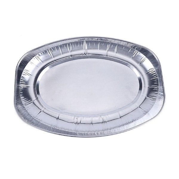 Aluminium Foil Tray Disposable Food Pan BBQ Baking Roasting Grilling Catering