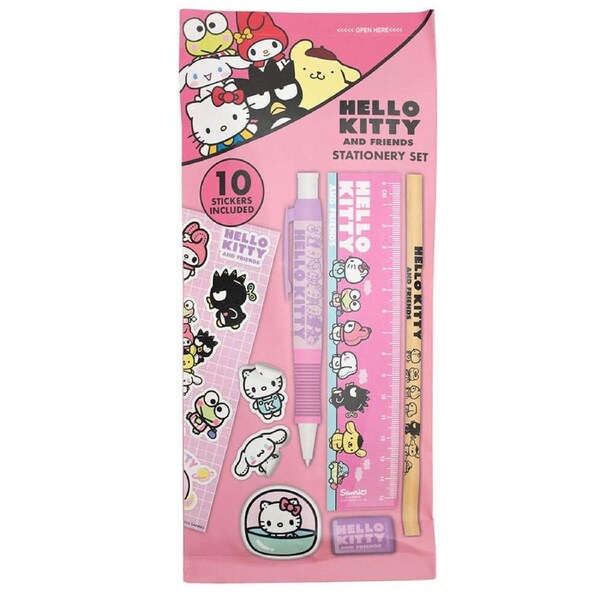 Sanrio Hello Kitty & Friends - Hello Kitty Stationery Set