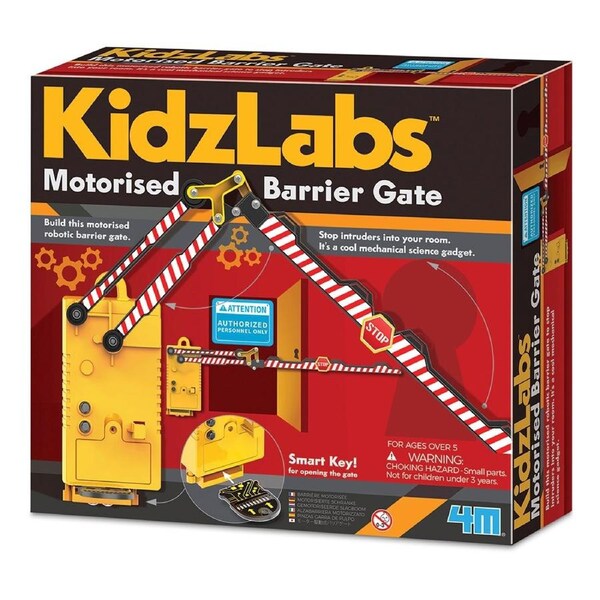 4M KidzLabs Motorised Barrier Gate - STEM Kit