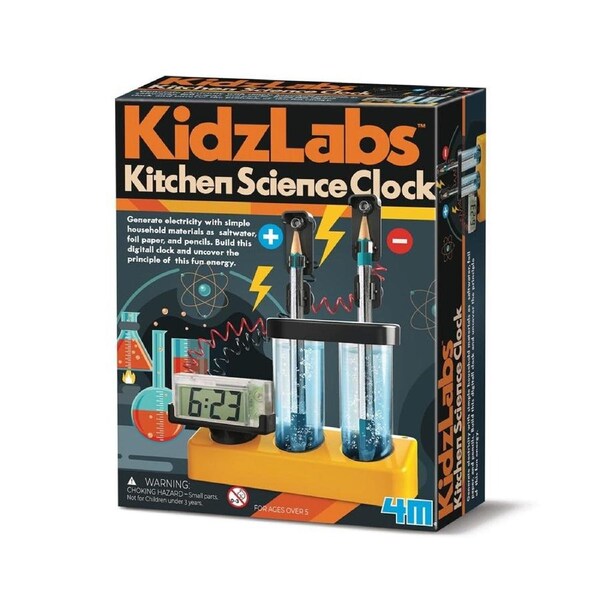 4M KidzLabs Kitchen Science Clock - STEM Kit