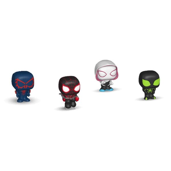 Funko Marvel Spider-Man Miles Morales Bitty Pop! 4-Pack Vinyl Figure