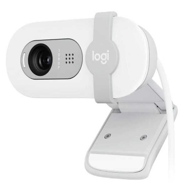 Logitech Brio 100 Full HD 1080p webcam White