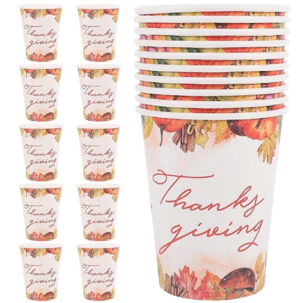 Ice Cream Container Paper Cups Assorted Receptions Decorative 20Pcs
