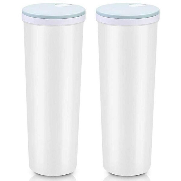 2 Pcs 2L Tall Clear Spaghetti Pasta Storage Container with Adjustable Lid,Multi-Purpose Plastic Kit