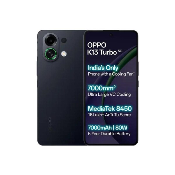 OPPO K13 Turbo 5G 8GB 256GB Midnight Maverick - Brand New