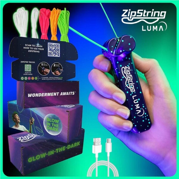 ZipString Luma Glow in the Dark