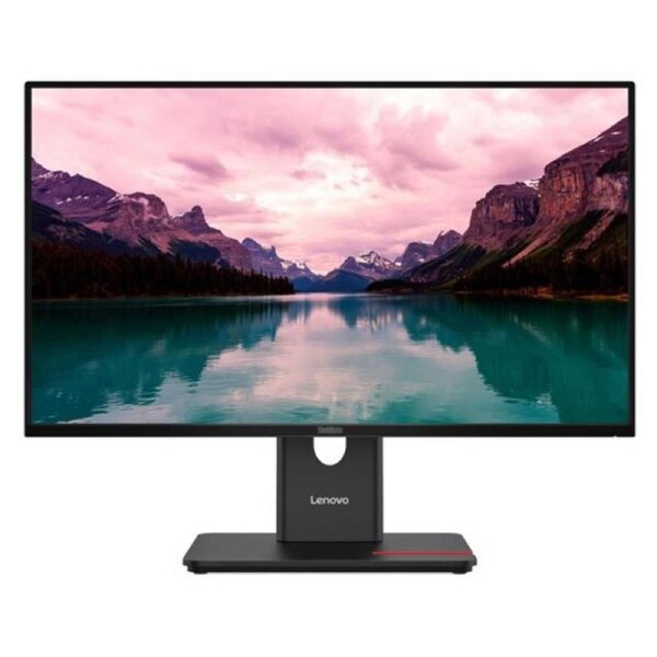 LENOVO ThinkVision T24I-40 23.8' 120Hz FHD Monitor 1920x1080 16:9 99% sRGB Height Adjustable Titl Swivel Pivot 3xUSB-A USB-C VGA DP HDMI