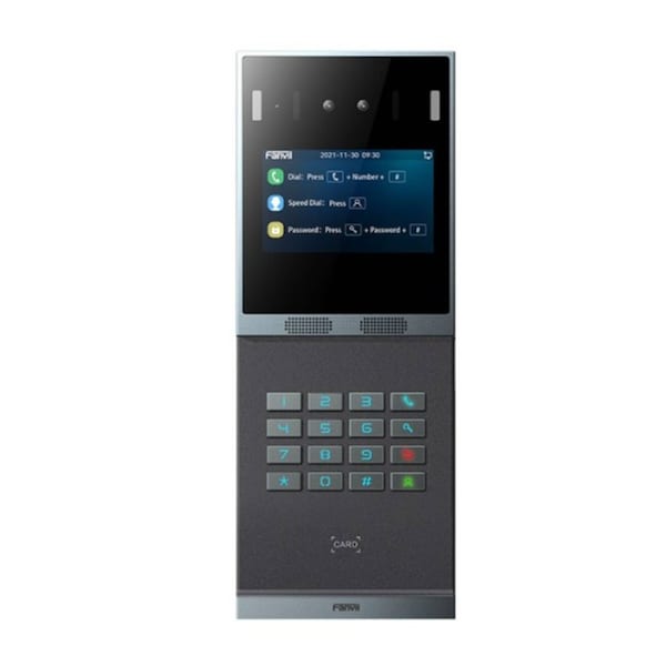Fanvil I66 Outdoor Video Door Phone Face Recognition Door Phone Audio/Video