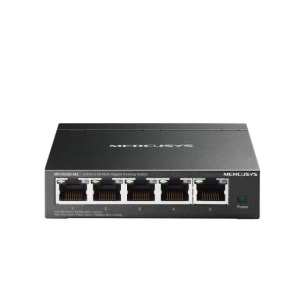 Mercusys MS105GS-M2 5-port 2.5G Multi-Gigabit Desktop Switch