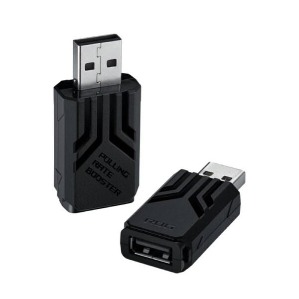 ASUS ROG Polling Rate Booster up to true 8000 Hz wireless polling rates when