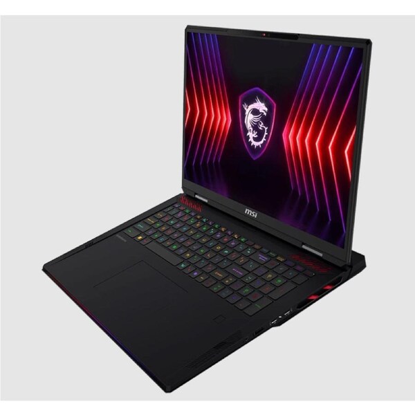 MSI Raider Series Gaming Notebook 18' UHD Ryzen 9 9955HX3D, DDR5 32GB*2 2TB SSD Windows 11 Pro High End Nvidia RTX 5080, GDDR7 16GB
