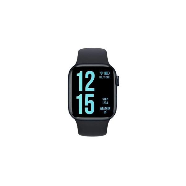 Apple Watch Series 10 Jet Black Aluminium Case GPS (Black, 46mm, S/M)