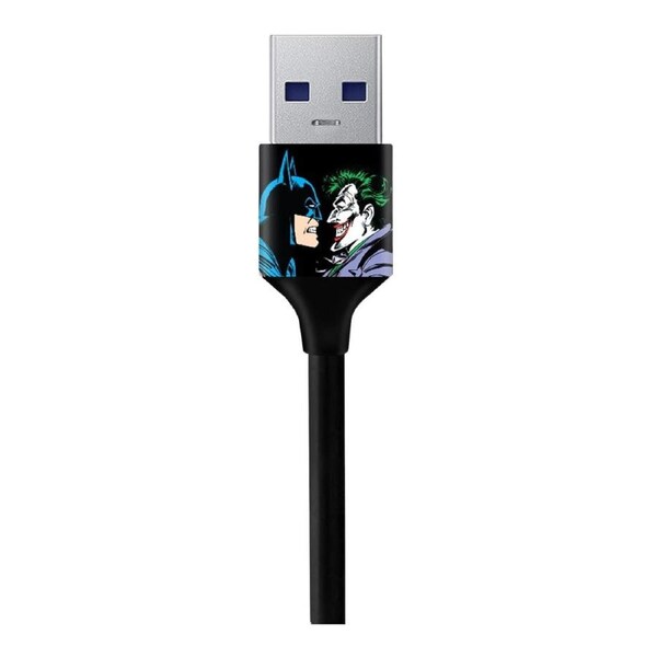 Blazing Creations USB to Lightning MFI Cable Batman 02 Black