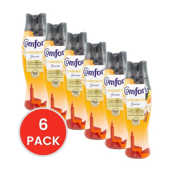 Comfort Scent Booster Beads Marrakesh Sunrise 425g (6 Pack)