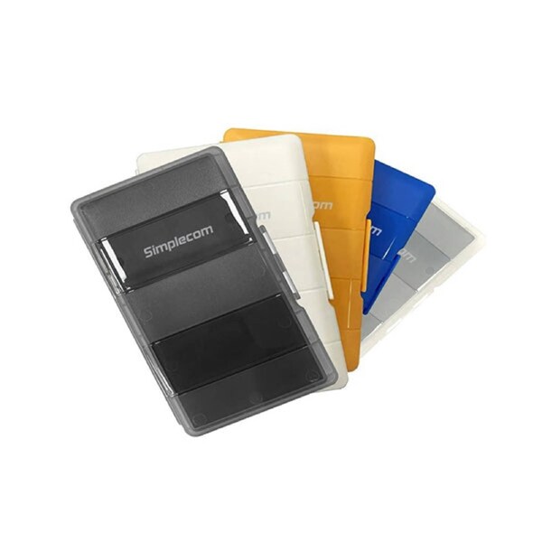 Simplecom Ma024 Ssd 4 Slot Protective Storage Case Holder Organizer
