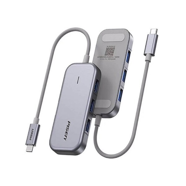 Pisen 6 In 1 Multi Port Usb C Multiport Hub Adapter Docking Station