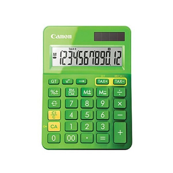 Canon Ls 123Kmgr Desktop Calculator Green