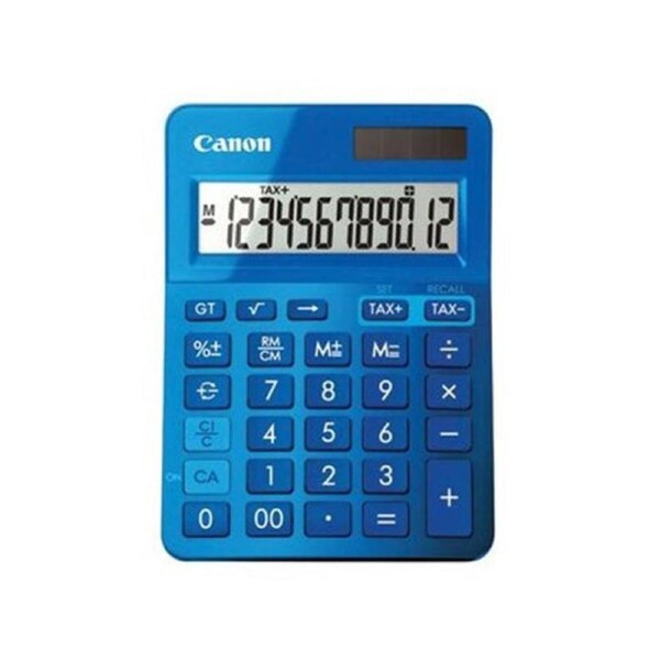 Canon Ls 123Kmbl Desktop Calculator Blue