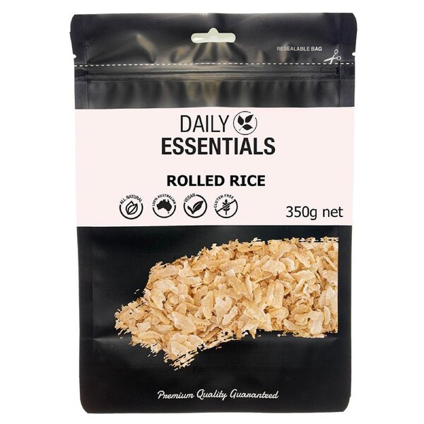 Daily Essentials Rolled Rice 350g