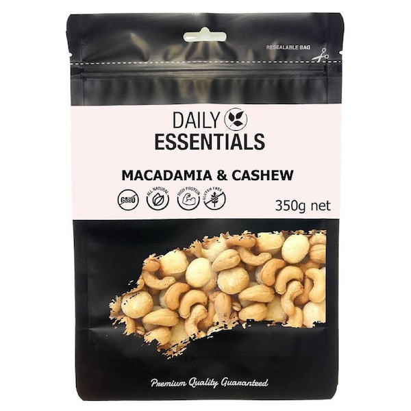 Daily Essentials Macadamia & Cashew Mix 350g