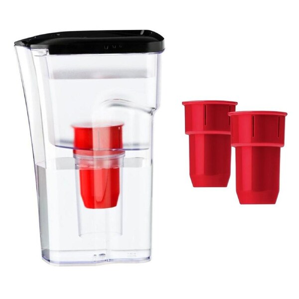 Aquaport 2L Water Filter Jug Including 3 Filters