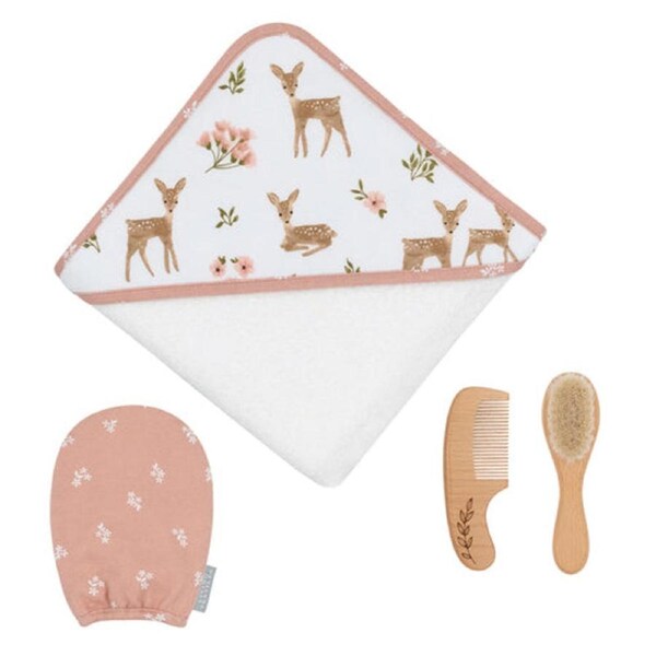 4pc Baby Bath Gift Set - Sophia Garden