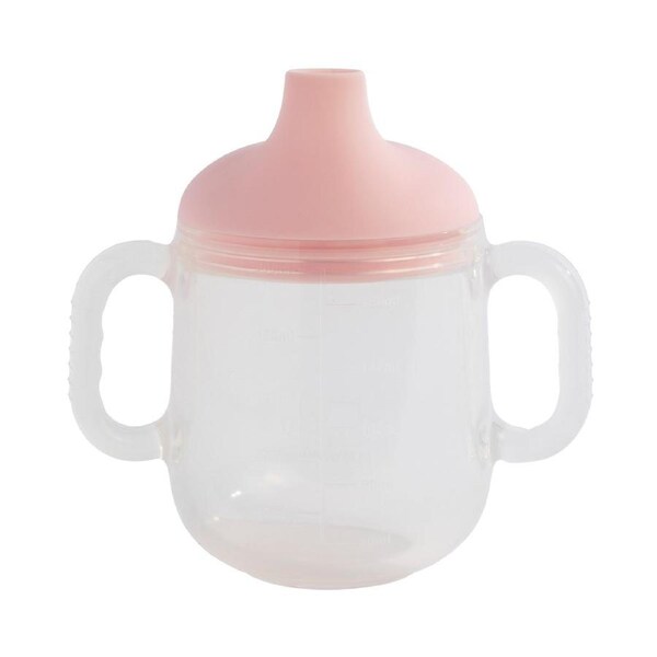 Silicone Sippy Cup - Light Pink