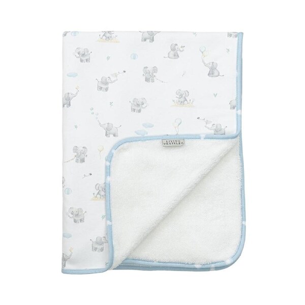 Sherpa Blanket - Elephant Playtime