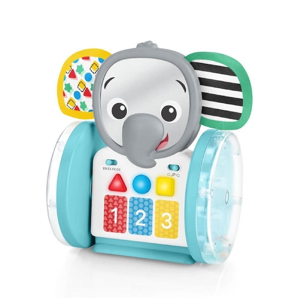 Baby Einstein Chase & Tap Earl Interactive Crawling Toy w/Lights and Sounds 6m+