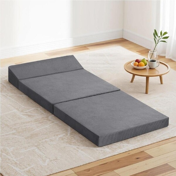 Giselle Folding Mattress 10cm Trifold Foldable Sofa Bed Sleeping Camping Cushion