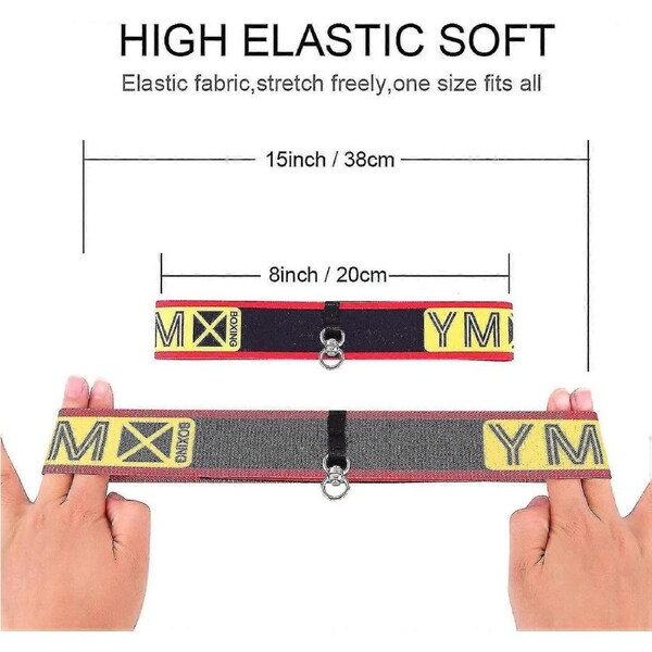 STF Ultimate Reflex Ball Set - 4 React Reflex Ball Plus 2 Adjustable Headband, Great For Reflex, Timing, Accuracy, Focus And Hand Eye Coordination Trainin