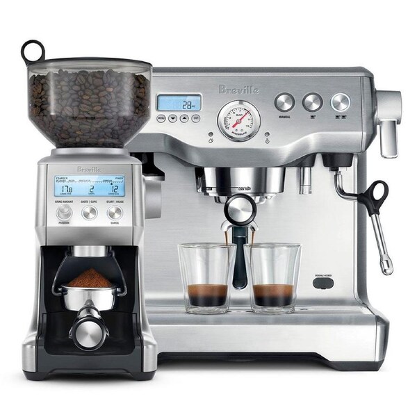 Breville BEP920BSS the Dynamic Duo Espresso Machine
