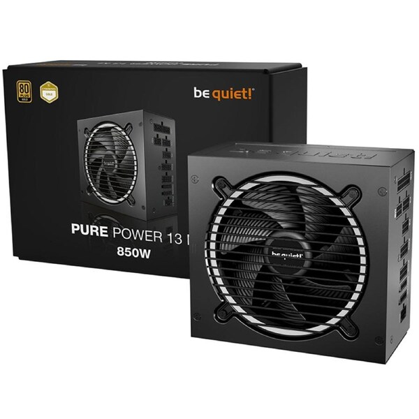 be quiet! 850W Pure Power 13 M 80+ Gold PCIe 5.1 ATX 3.1 Power Supply (BP027AU)